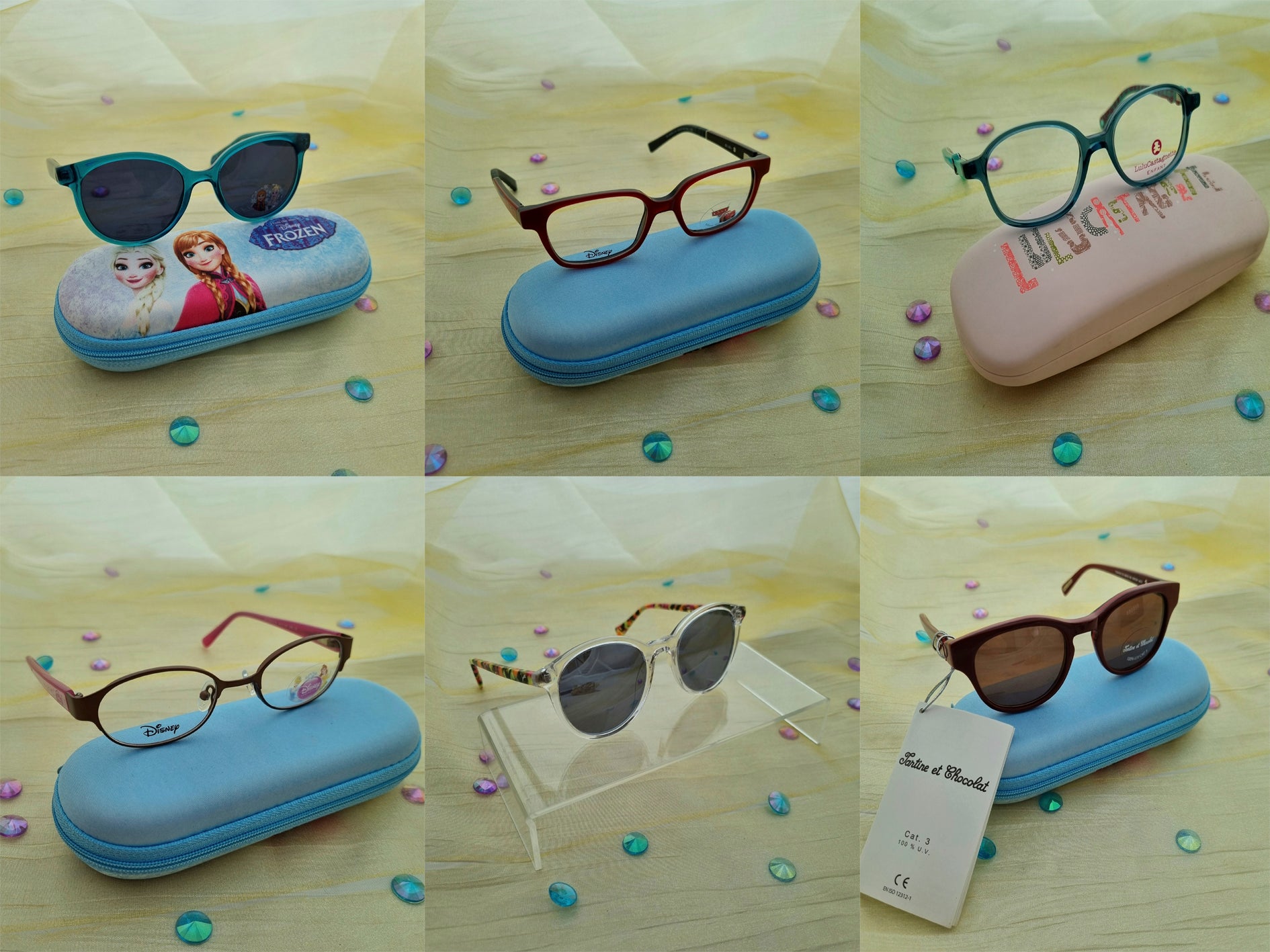 Mix of children's glasses Mix of children's glasses